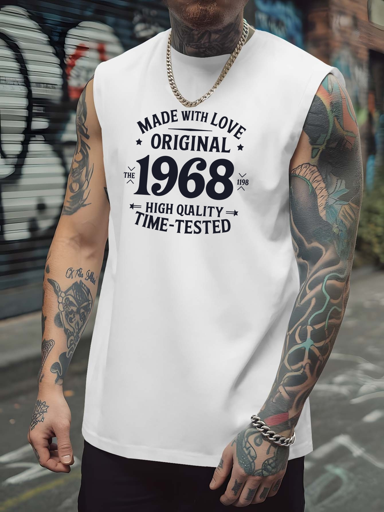 Fitness & Nutrition Lab Zapopan - Men's loose sports vest, summer breathable