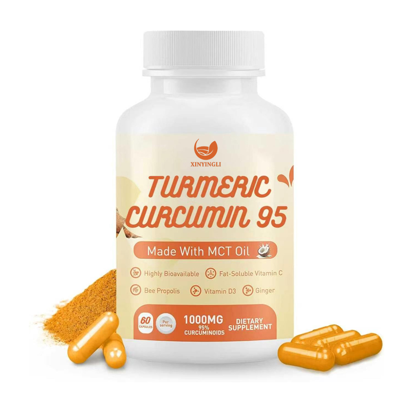 Zinc Supplement 50Mg - Turmeric curcumin supplement contains 50mg MCT