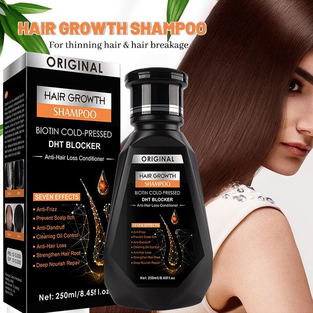 Biotin Hair Growth - 250ML Biotin Shampoo With Comb Brush