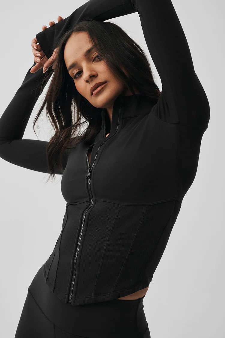 Fitness & Nutrition Lab Zapopan - Women's Long Sleeve Zip Jacket Active