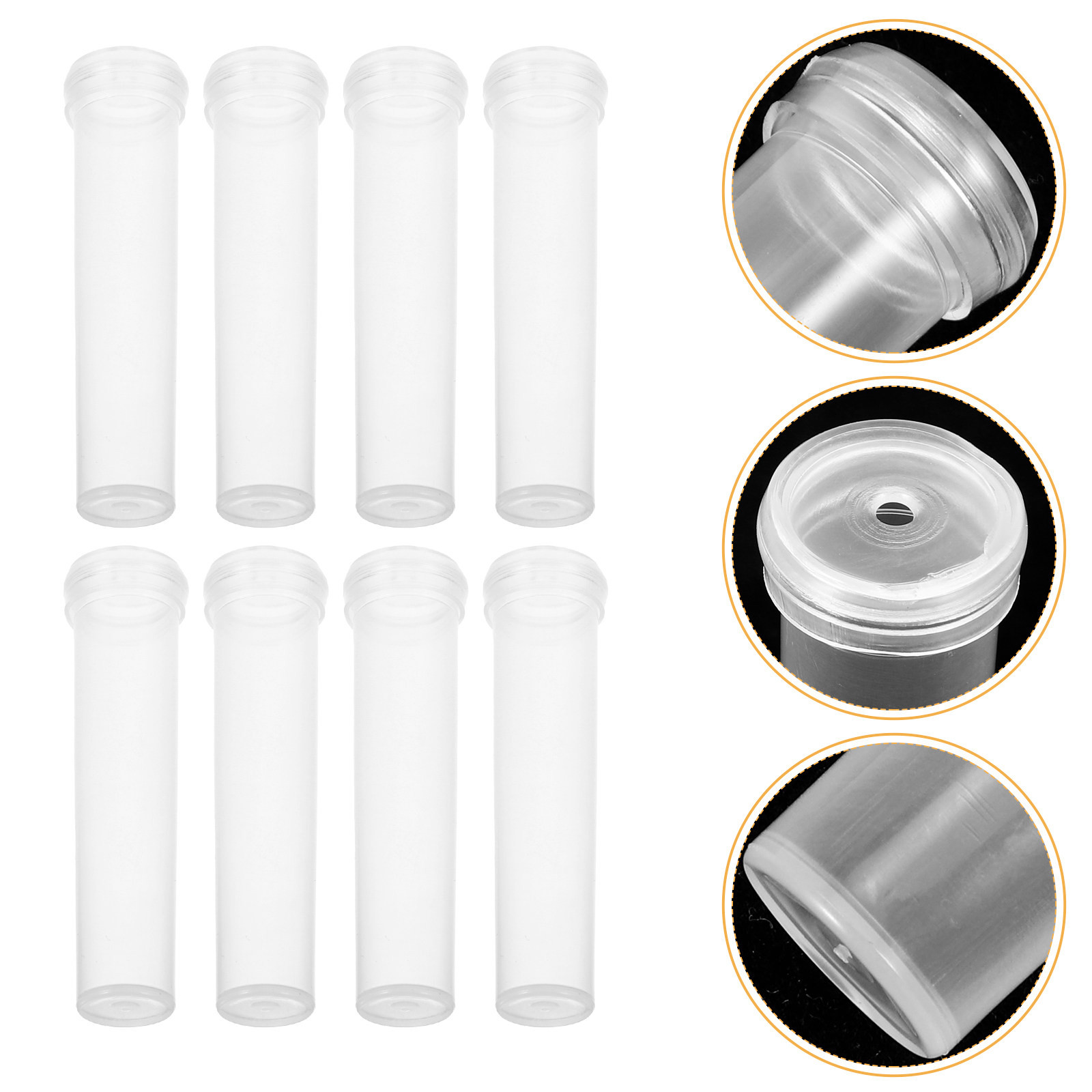 Nutrition & Fitness Coaching Fulham - 200Pcs Flower Water Tubes Transparent Plastic