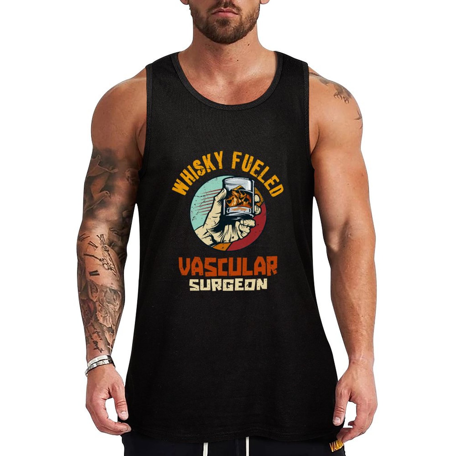 Fuel Fitness & Nutrition Oakbank Photos - Whisky Fueled Vascular Surgeon Tank Top