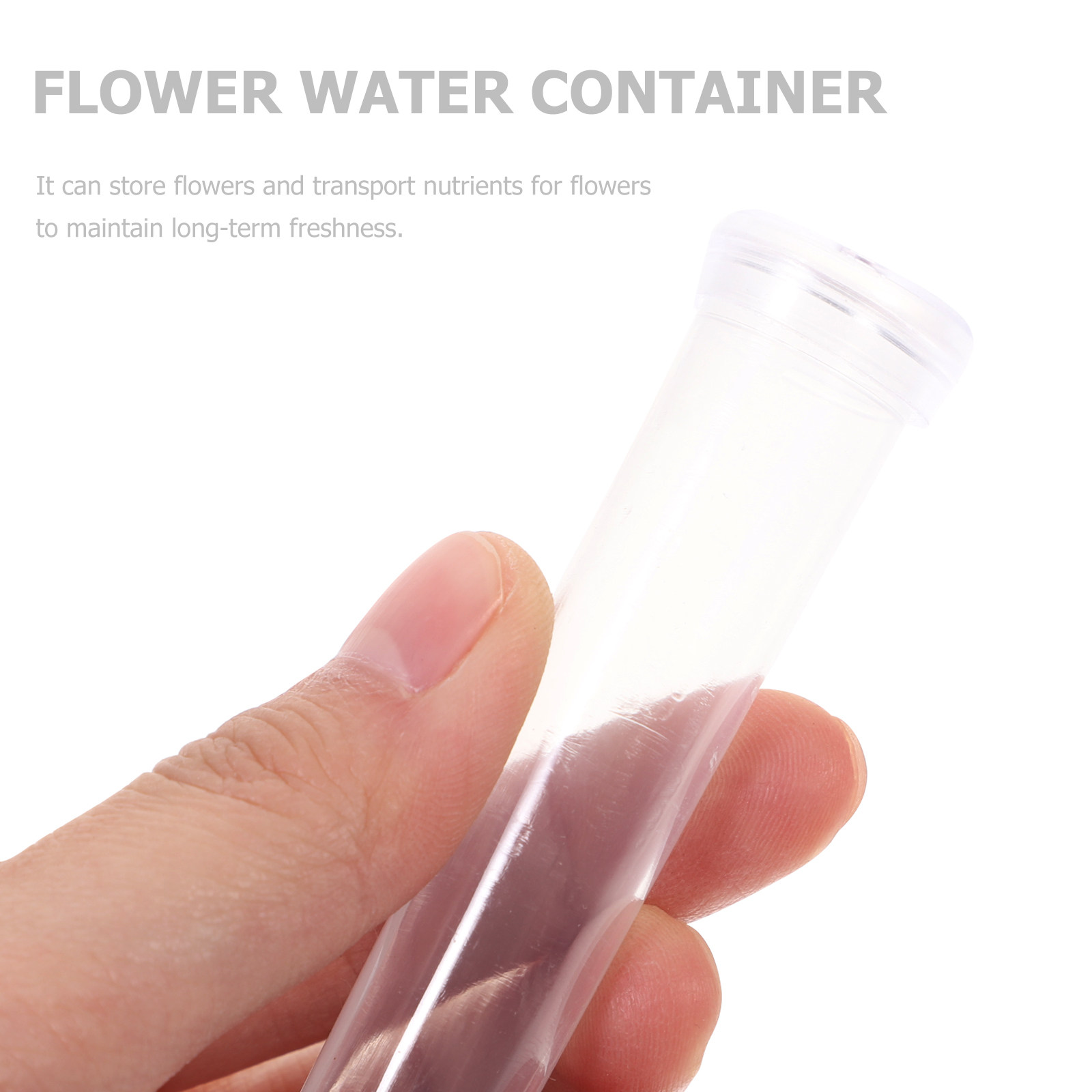 Nutrition & Fitness Coaching Fulham - 50Pcs Fresh Flower Water Tubes Premium