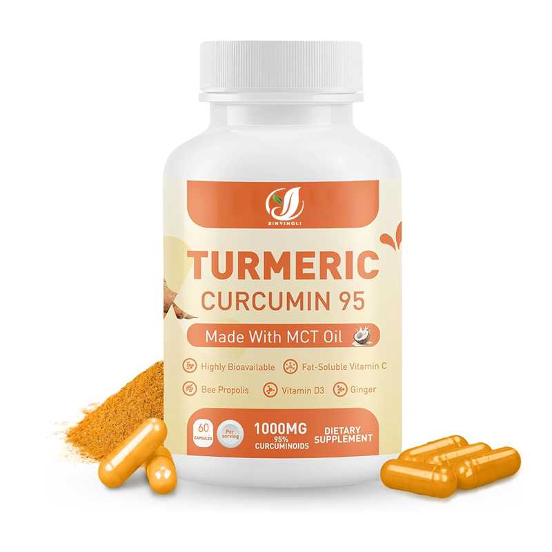 Zinc Supplement 50Mg - Turmeric curcumin supplement contains 50mg MCT