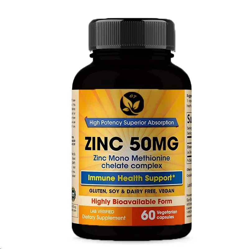 Zinc Supplement 50Mg - Zinc Supplement 50mg Vegetarian Capsules Highly
