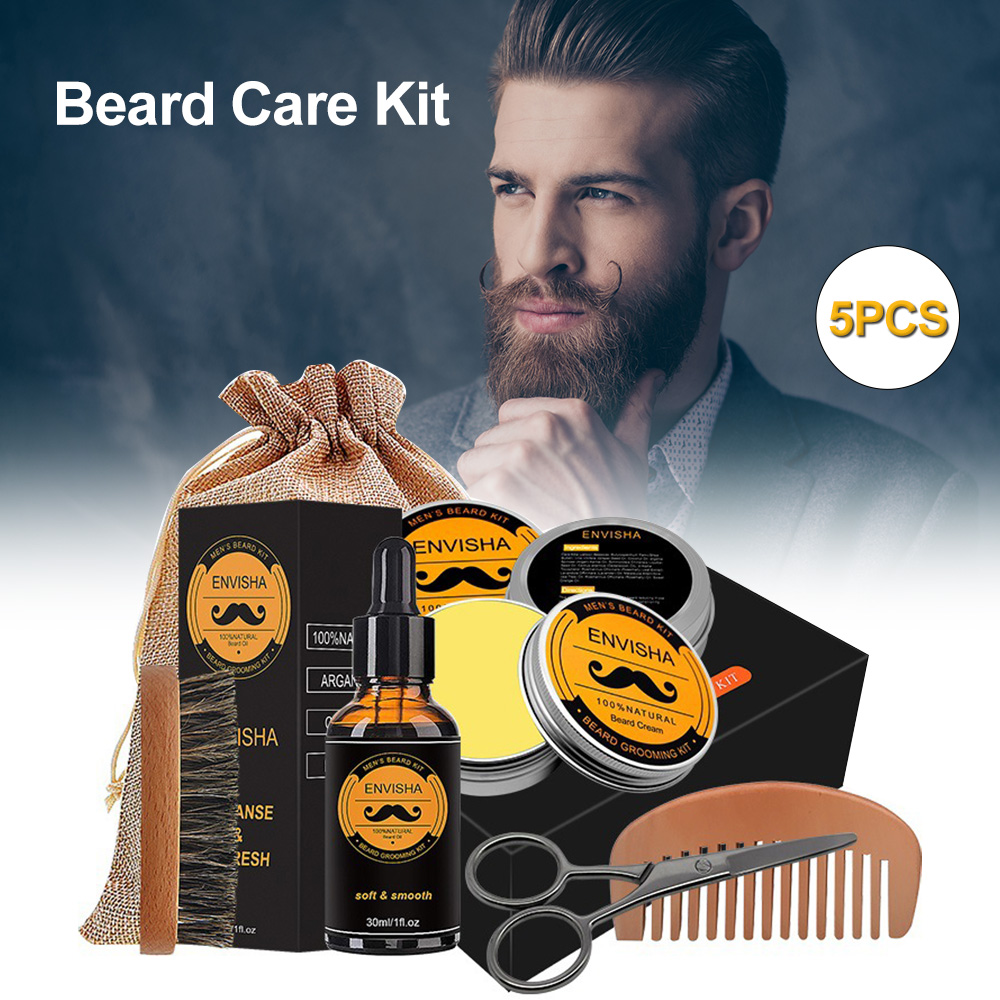 Beard Growth Kit For Men Barbe - مراجعة Biotin Hair Growth وسعره
