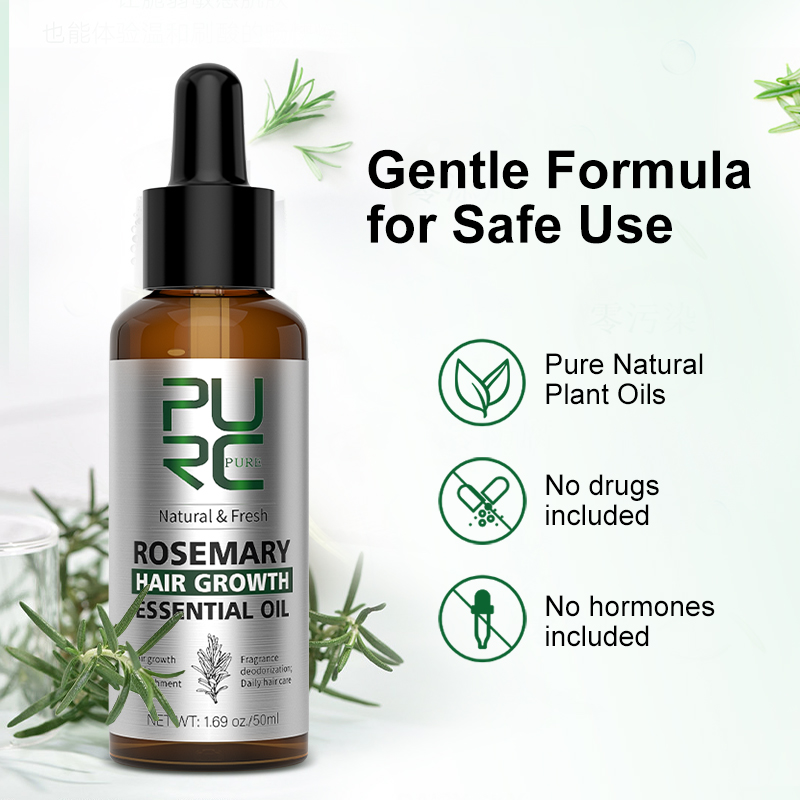 PURC Rosemary Oil for Hair Gro - مراجعة Biotin Hair Growth وسعره