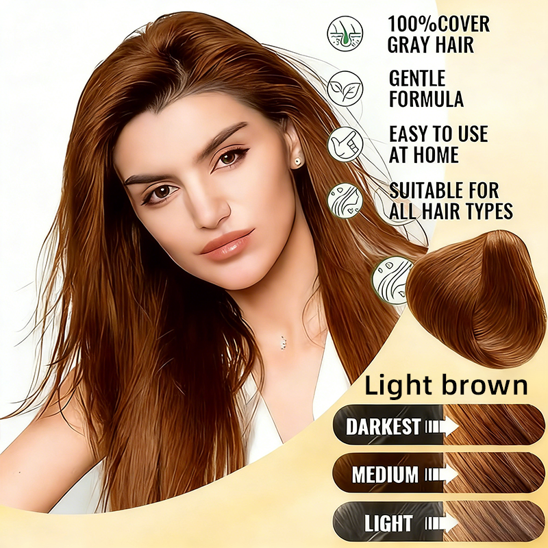 YUITIKUE 3-in-1 Hair Dye Shamp - مراجعة Biotin Hair Growth وسعره