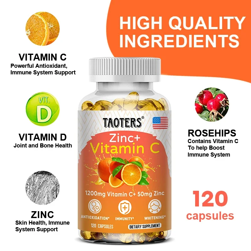 Vitamin C & Zinc Supplement fo - مراجعة Zinc Supplement 50Mg وسعره