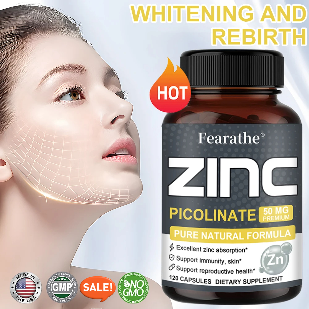 Zinc Capsules 50 Mg - Natural  - مراجعة Zinc Supplement 50Mg وسعره