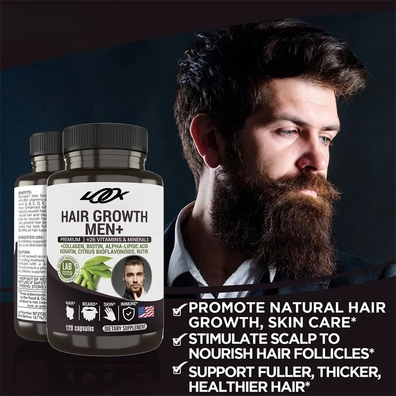 Hair Growth Men Supplement - P - مراجعة Biotin Hair Growth وسعره