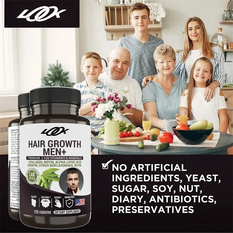 Hair Growth Men Supplement - P - مراجعة Biotin Hair Growth وسعره