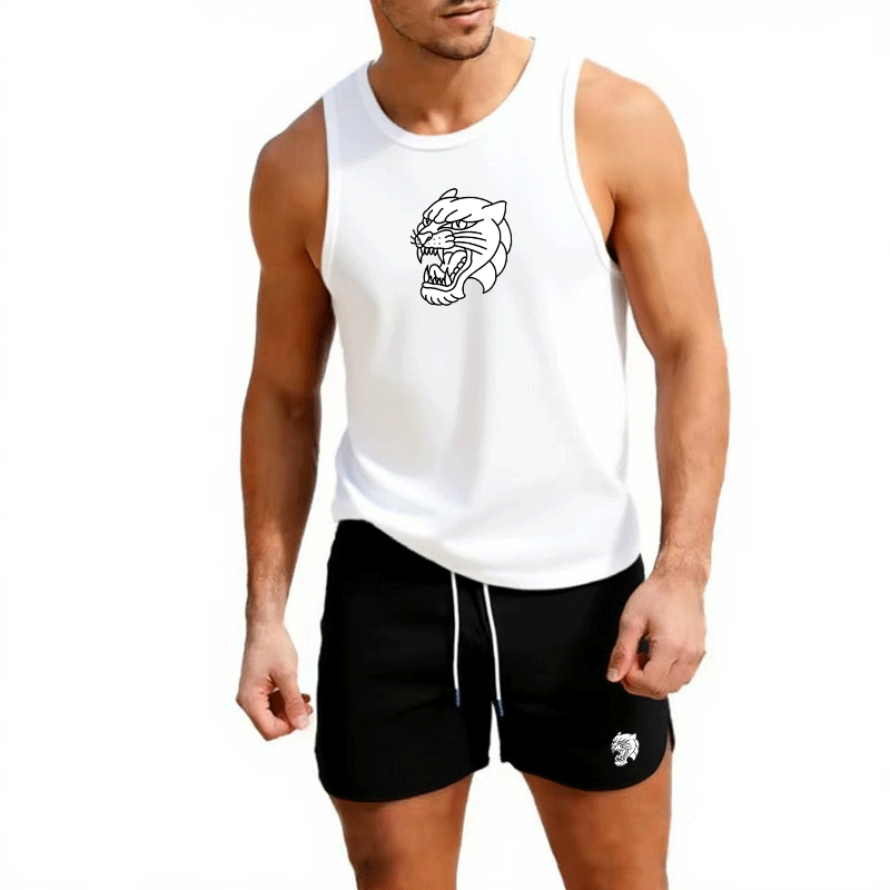 Running Vest Men's Summer Gym  - مراجعة Fitness & Nutrition Lab Zapopan وسعره