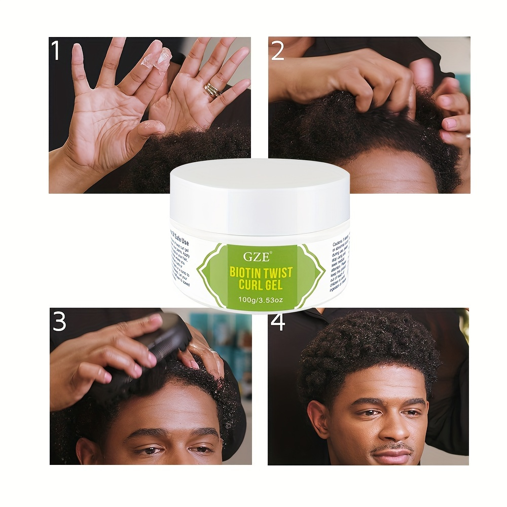 GZE Biotin Twist Curl Gel Hair - مراجعة Biotin Hair Growth وسعره
