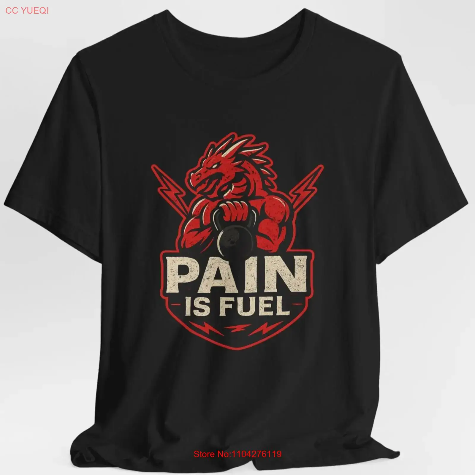 Pain Is Fuel Dragon Gym T Shir - مراجعة Fuel Fitness & Nutrition Oakbank Photos وسعره