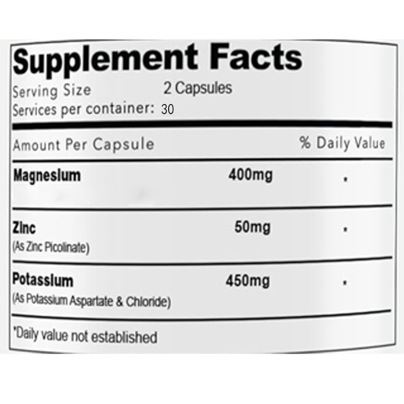 Magnesium and Potassium Supple - مراجعة Zinc Supplement 50Mg وسعره