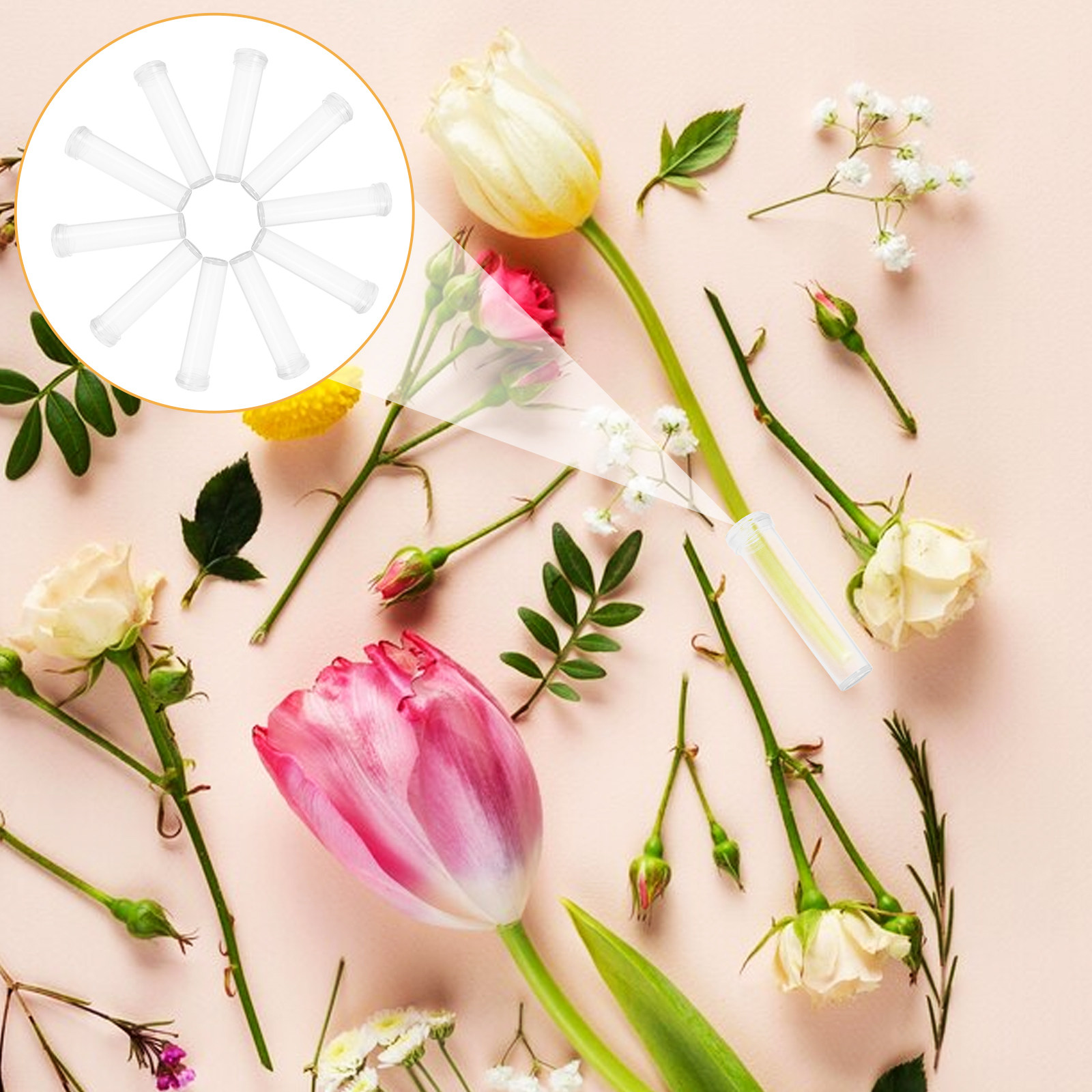 200Pcs Flower Water Tubes Tran - مراجعة Nutrition & Fitness Coaching Fulham وسعره