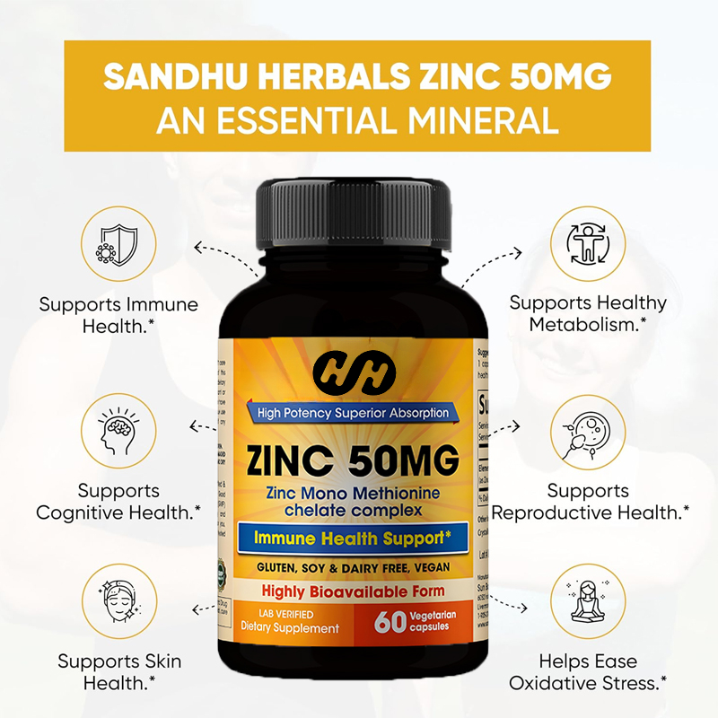 Zinc Supplement 50mg, 60 Capsu - مراجعة Zinc Supplement 50Mg وسعره