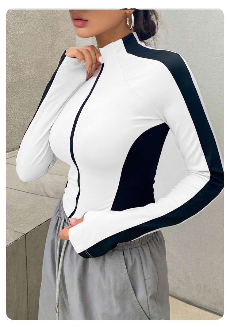 Yoga Clothes Stand Up Collar J - مراجعة Fitness & Nutrition Lab Zapopan وسعره
