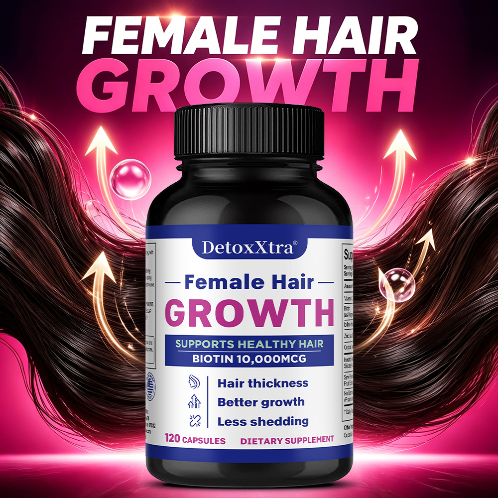 Hair Growth Capsules with Biot - مراجعة Biotin Hair Growth وسعره