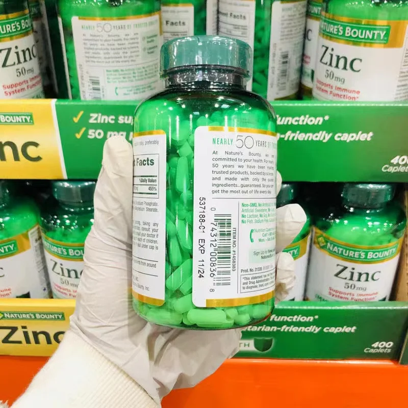 Zinc 50 mg, a toning and antio - مراجعة Zinc Supplement 50Mg وسعره