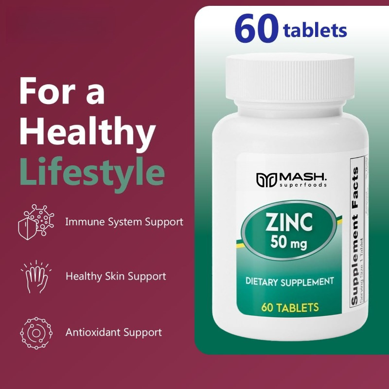 Zinc MG50 | Cleaning Label 50M - مراجعة Zinc Supplement 50Mg وسعره