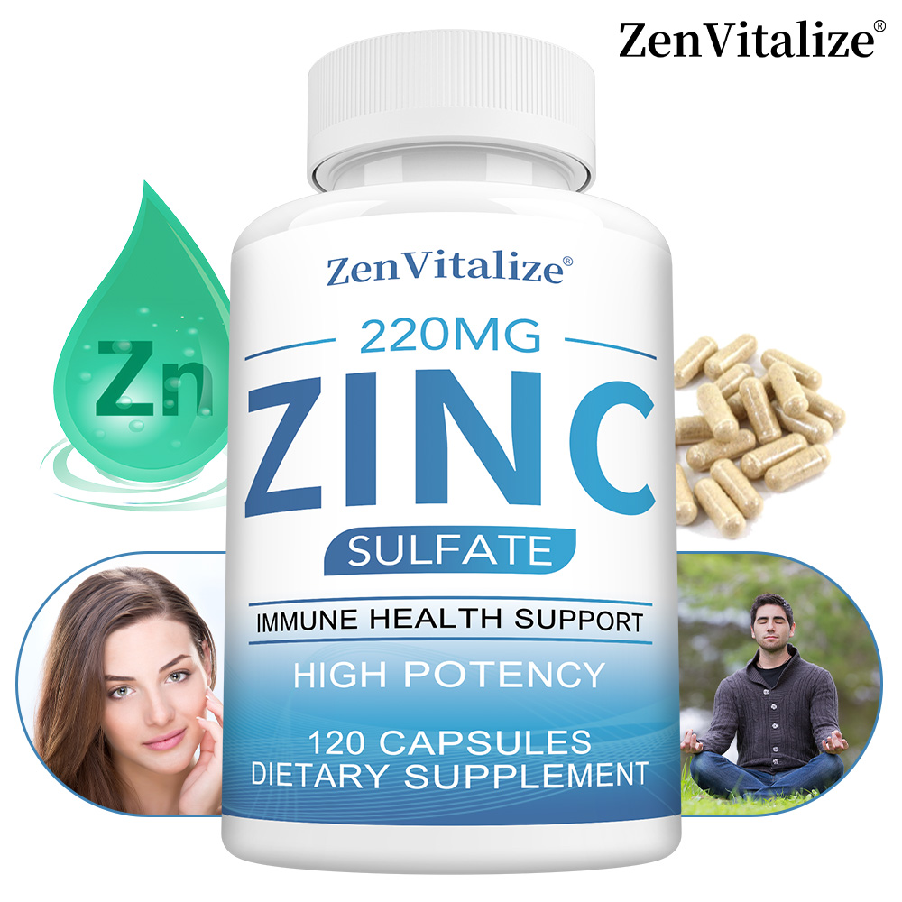 Zinc 50Mg Supplement Capsules  - مراجعة Zinc Supplement 50Mg وسعره