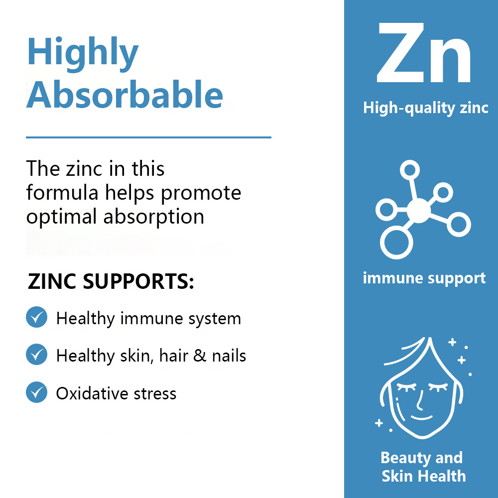 Zinc 50Mg Supplement Capsules  - مراجعة Zinc Supplement 50Mg وسعره