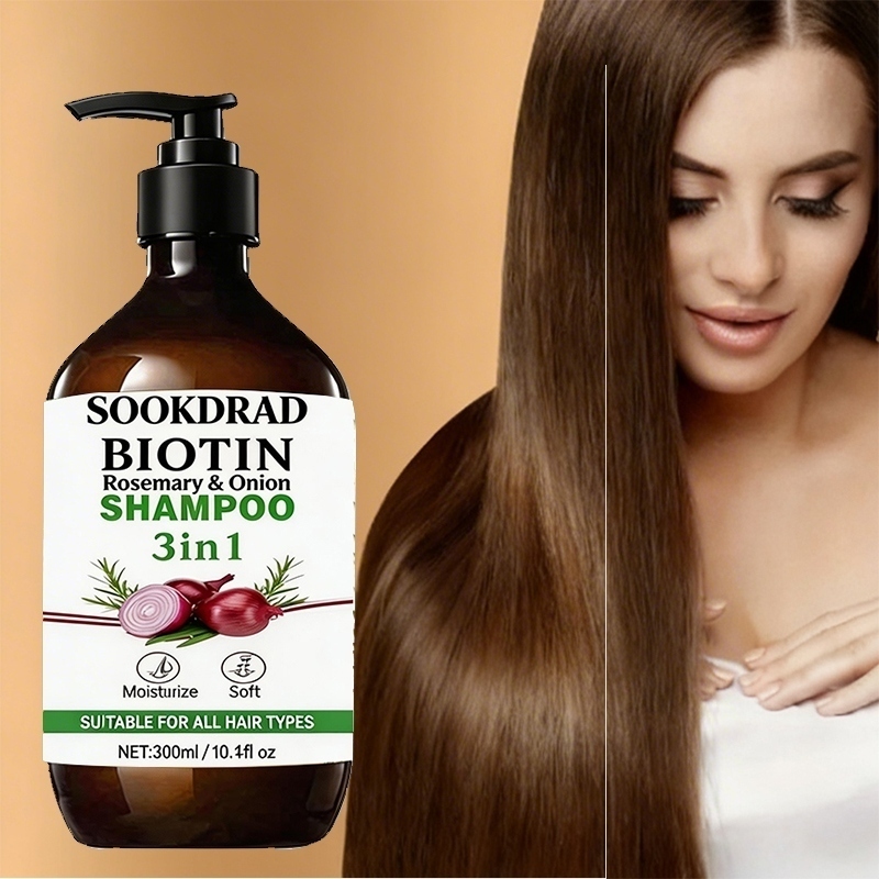 3-in-1 Biotin Onion Rosemary S - مراجعة Biotin Hair Growth وسعره