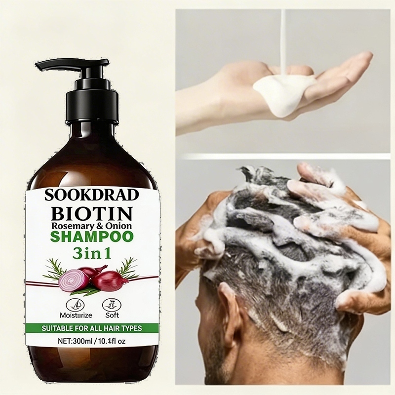3-in-1 Biotin Onion Rosemary S - مراجعة Biotin Hair Growth وسعره